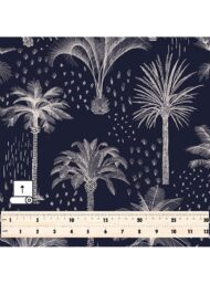 Trees nature style with white, blue colors - Image 5