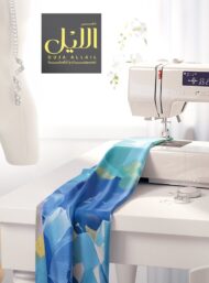 Nature flower style with blue,green colors - Image 7