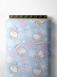 Cute flower style with blue,pink colors