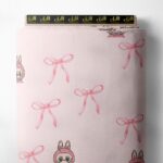 Bunny animal style with pink colors