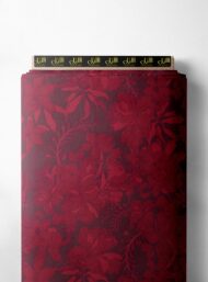 Floral flower style with red colors