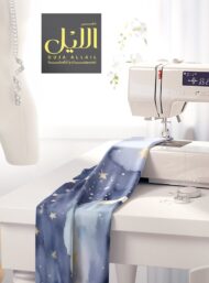 Moon nature style with blue,white colors - Image 7