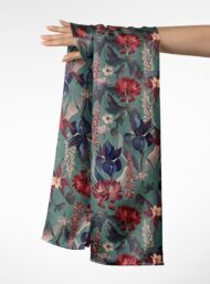 Flowers flower style with red,green colors - Image 3