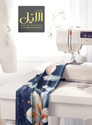 Nature flower style with white,green colors - Image 7