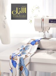 Bow mixed style with blue, white colors - Image 7