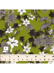 Floral flower style with green,white colors - Image 5