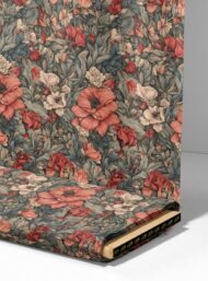 Nature flower style with red,green colors - Image 4