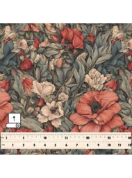 Nature flower style with red,green colors - Image 5