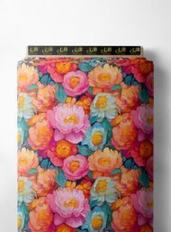 Nature flower style with pink,orange colors