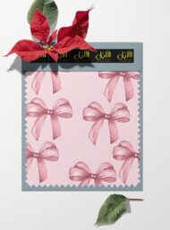 Ribbon flower style with pink colors - Image 6