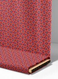 Pattern mixed style with red, brown colors - Image 4