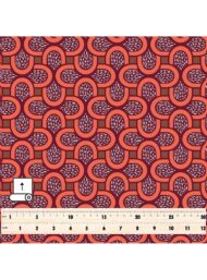 Pattern mixed style with red, brown colors - Image 5