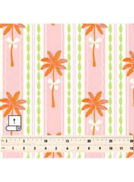 Palm flower style with orange,green colors - Image 5