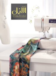 Nature flower style with pink,green colors - Image 7