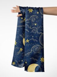 Night nature style with blue, yellow colors - Image 3