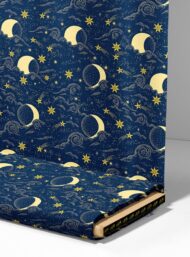 Night nature style with blue, yellow colors - Image 4