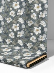 Nature flower style with white,green colors - Image 4