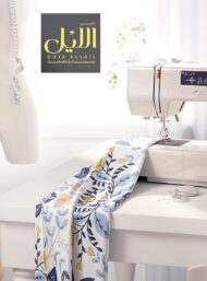 Flora flower style with blue,yellow colors - Image 7