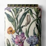 Nature flower style with pink,green colors