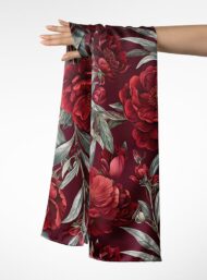 Plant flower style with red, green colors - Image 3