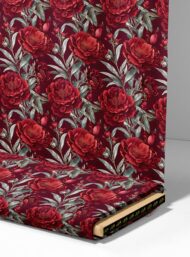 Plant flower style with red, green colors - Image 4