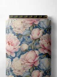 Nature flower style with pink,blue colors