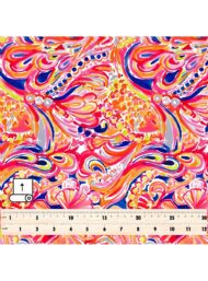 Vibrant mixed style with pink,orange colors - Image 5