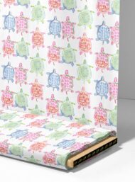 Turtle animal style with pink,green colors - Image 4