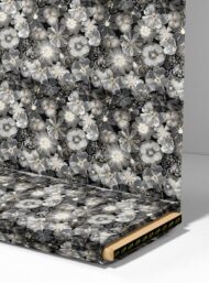 Floral flower style with black,white colors - Image 4