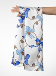 Bow mixed style with blue,yellow colors - Image 3