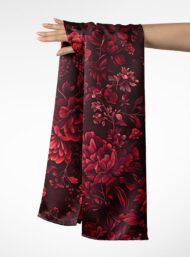 Rose flower style with red, black colors - Image 3