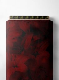 Nature flower style with red colors