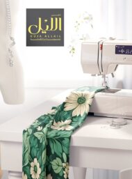 Nature flower style with green, white colors - Image 7