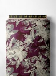 Nature flower style with grey, purple colors