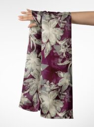 Nature flower style with grey, purple colors - Image 3