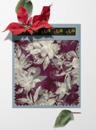 Nature flower style with grey, purple colors - Image 6