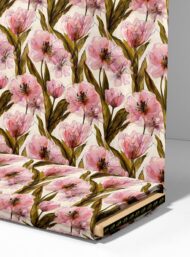 Nature flower style with pink, green colors - Image 4