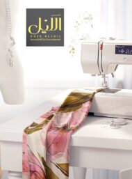 Nature flower style with pink, green colors - Image 7