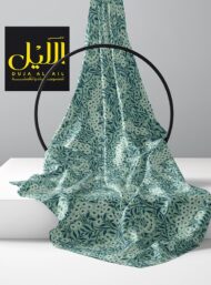 Floral flower style with green,white colors - Image 2