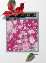 Flower flower style with pink, green colors - Image 6