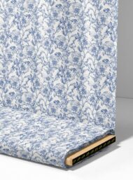 Floral flower style with blue colors - Image 4