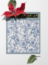 Floral flower style with blue colors - Image 6