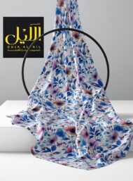 Flowers flower style with blue,pink colors - Image 2