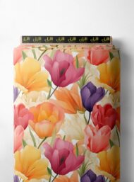 Nature flower style with pink,orange colors