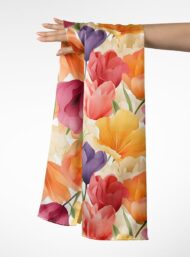 Nature flower style with pink,orange colors - Image 3