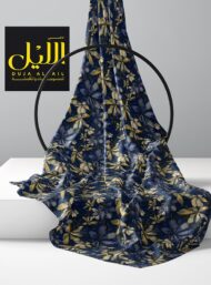 Floral flower style with blue,yellow colors - Image 2