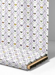 Butterflies nature style with purple,yellow colors - Image 4