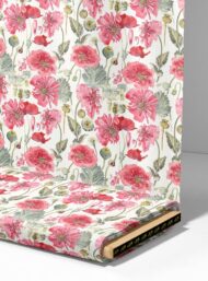 Nature flower style with pink,green colors - Image 4