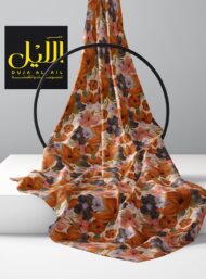 Nature flower style with orange,pink colors - Image 2