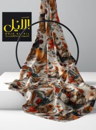 Nature flower style with orange,white colors - Image 2